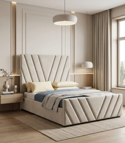 Sun Beam Ottoman Storage Bed Frame