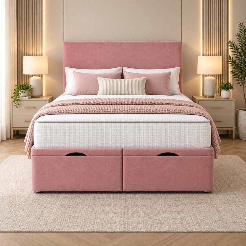 Grace Ottoman Storage Divan Bed Set