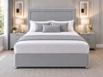 Armor Divan Bed Set With Tall Headboard