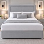 Armor Divan Bed Set With Tall Headboard