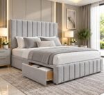 Palm Beach Divan Bed Set With Tall Headboard and Footboard - view 2